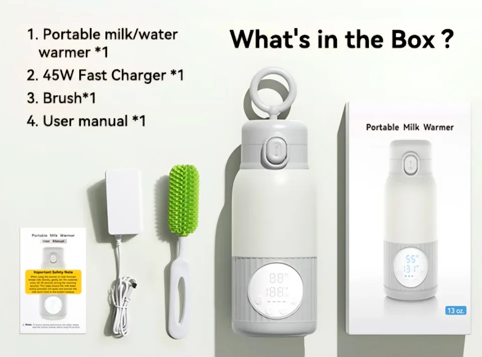 Portable Bottle Warmer - 380ml/13oz image indicator(8)