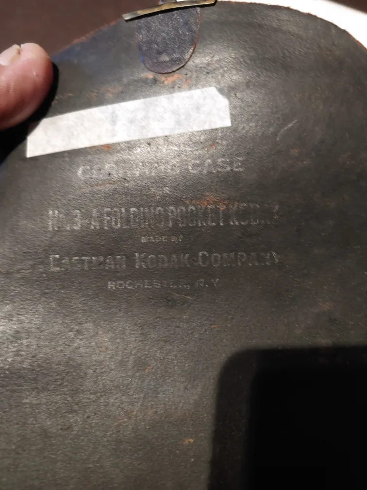 Kodak Film Camera No. 3 Autographic Kodak image indicator(3)