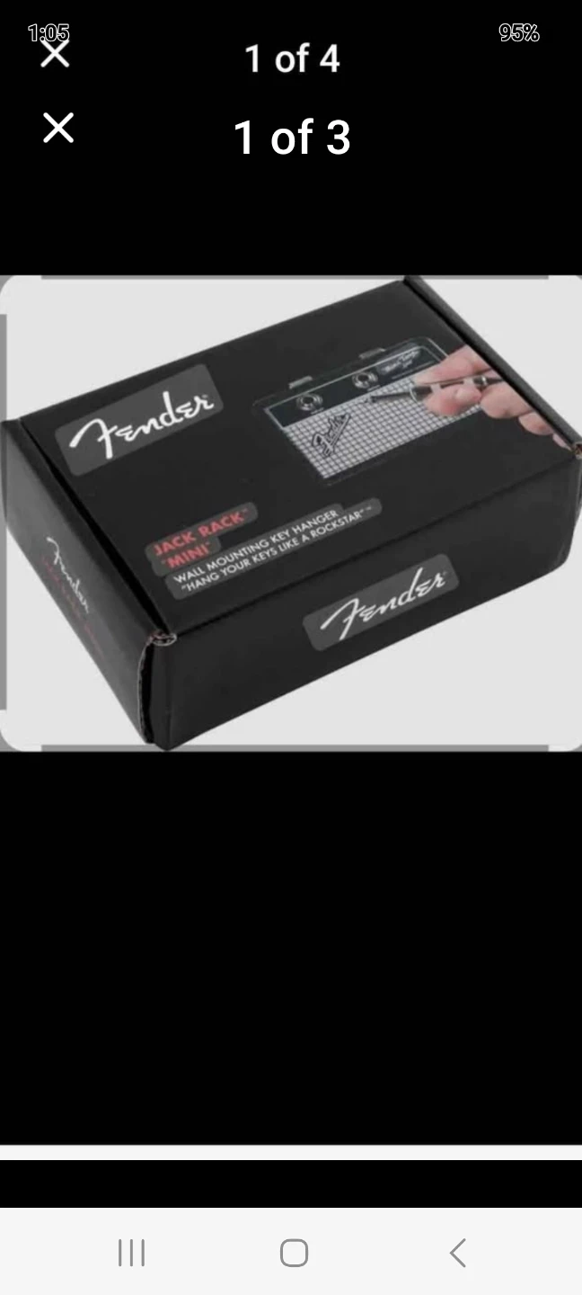 Fender Jack Rack Mini - Key Hanger