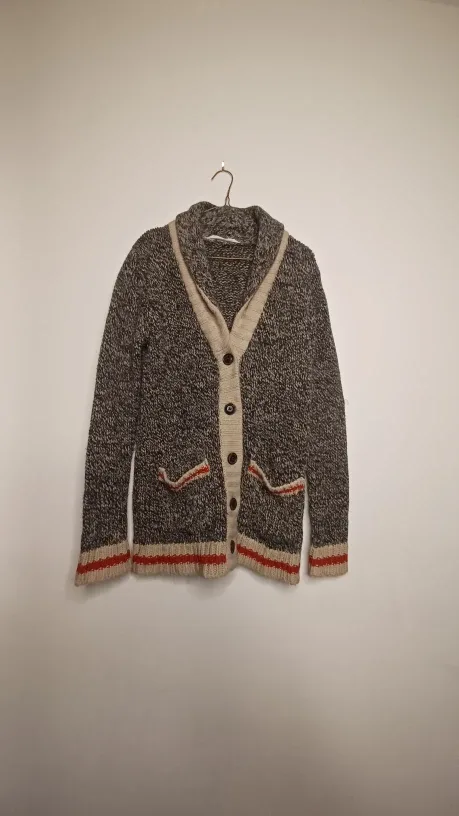 Vintage Knit Cardigan Sweater