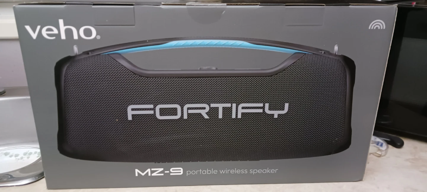 Veho Fortify MZ-9 Portable Wireless Speaker - New!