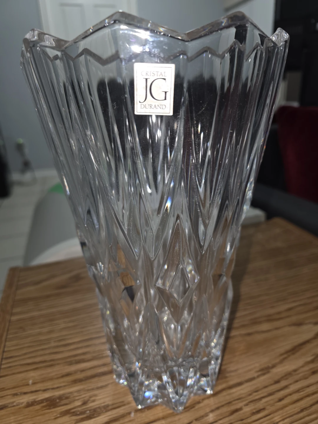 Crystal JG Durand Vase
