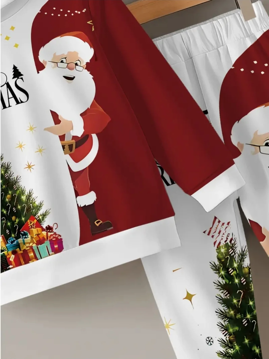 Christmas Santa Hoodie & Pants Set - photo 5