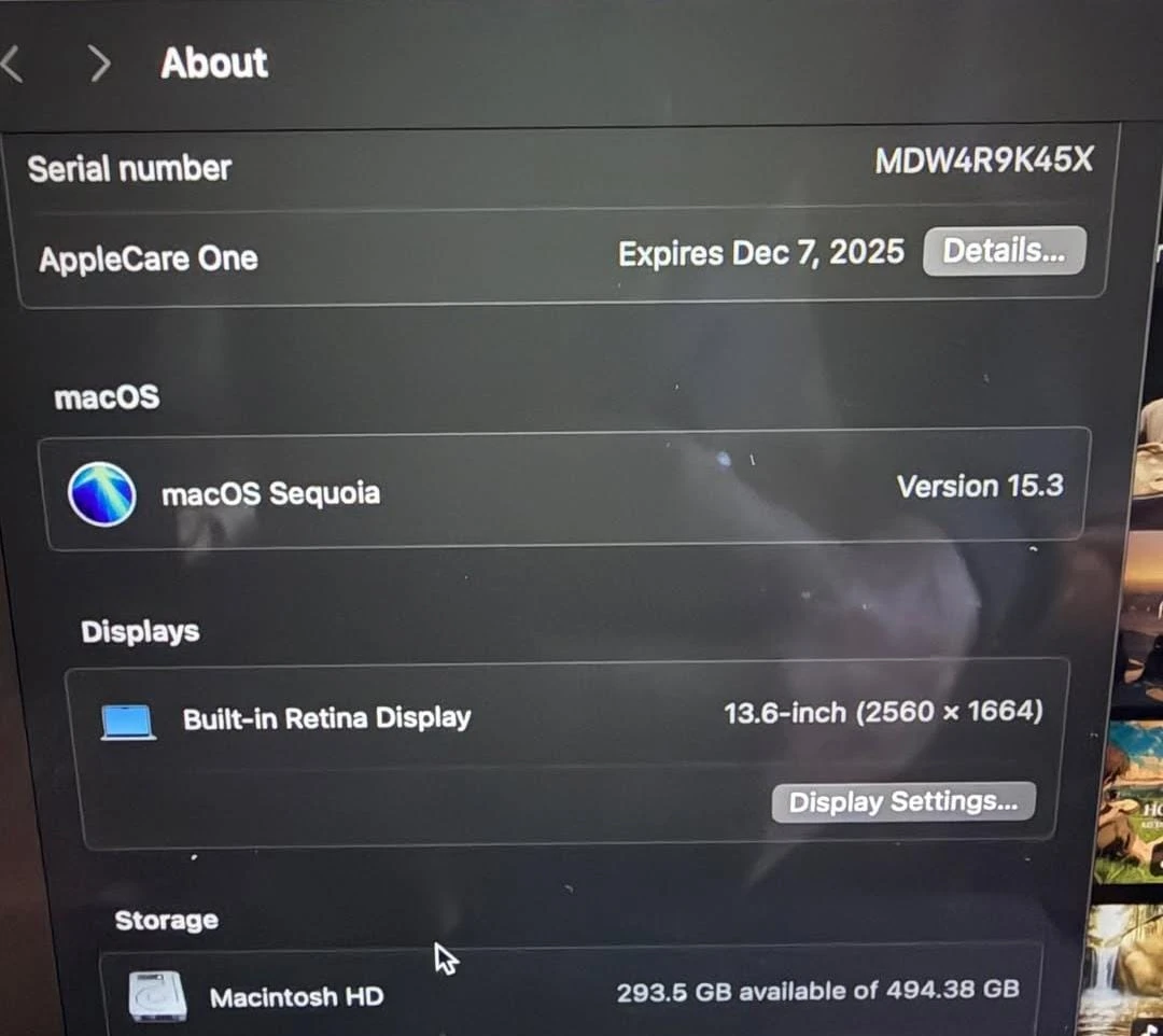 MacBook Air 13-inch M4, 24GB, AppleCare One - photo 5