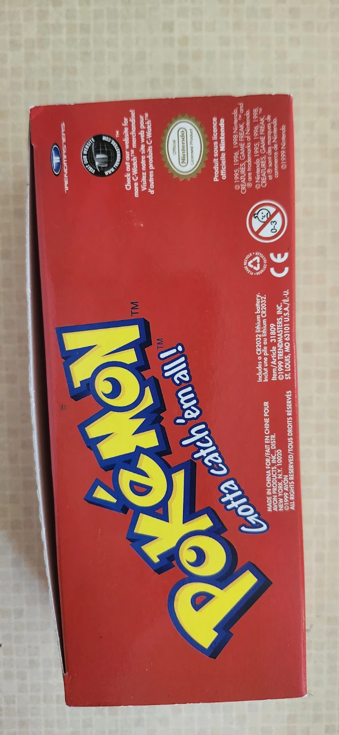 VINTAGE 1999 Pokémon Animated Clip Buddy - Like New in Box! - photo 2