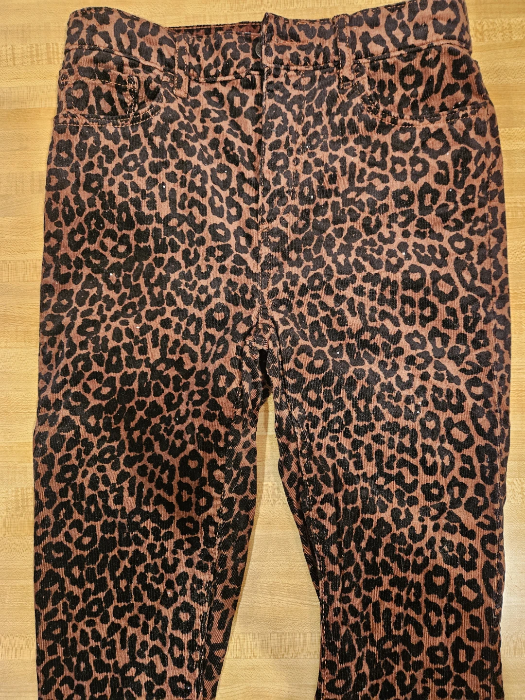 LOFT High Waist Skinny Leopard Print Jeans - Size 0/25