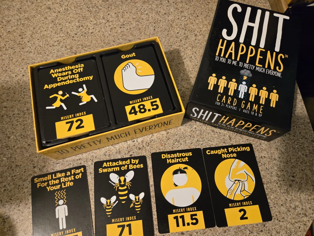 Sh*t Happens Card Game - photo 2