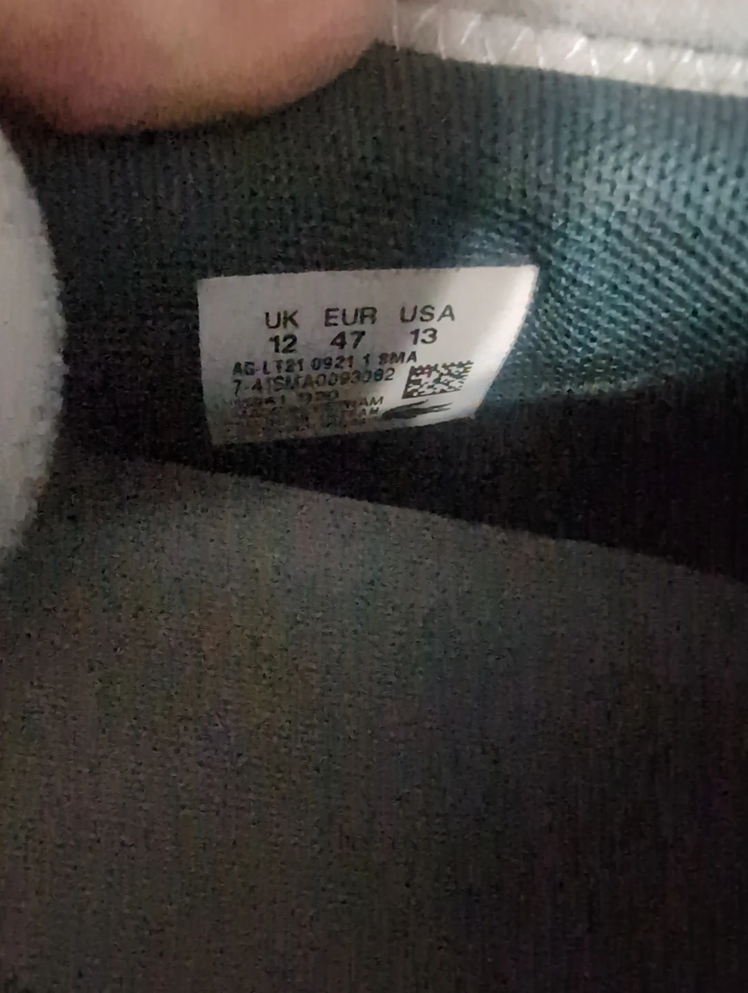 Lacoste White Sneakers - Men's Size 13 - photo 2