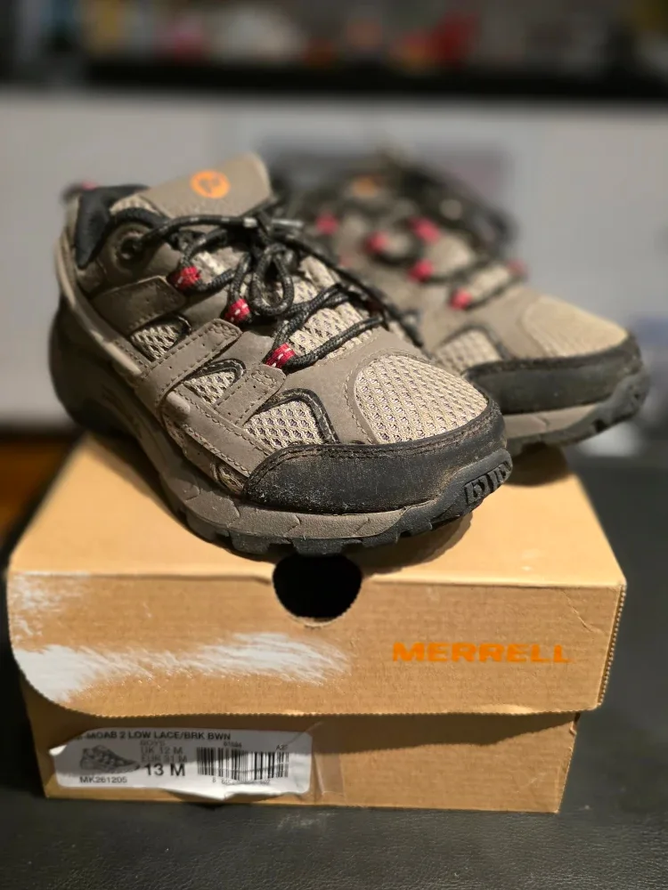 Merrell Moab 2 Low Lace Hiking Shoes - Size 13M