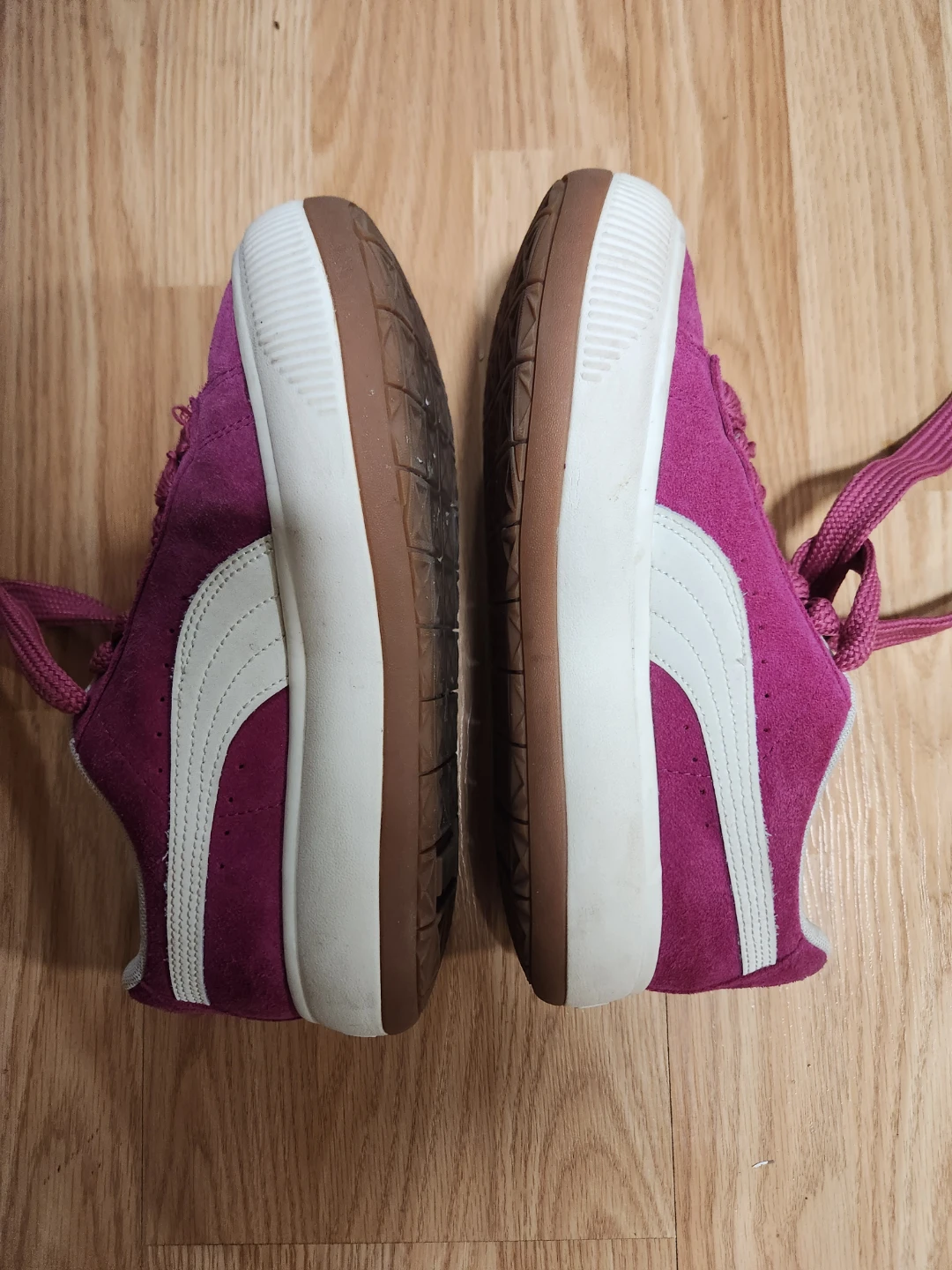 Puma Suede Platform Sneakers - Size 7 - photo 3