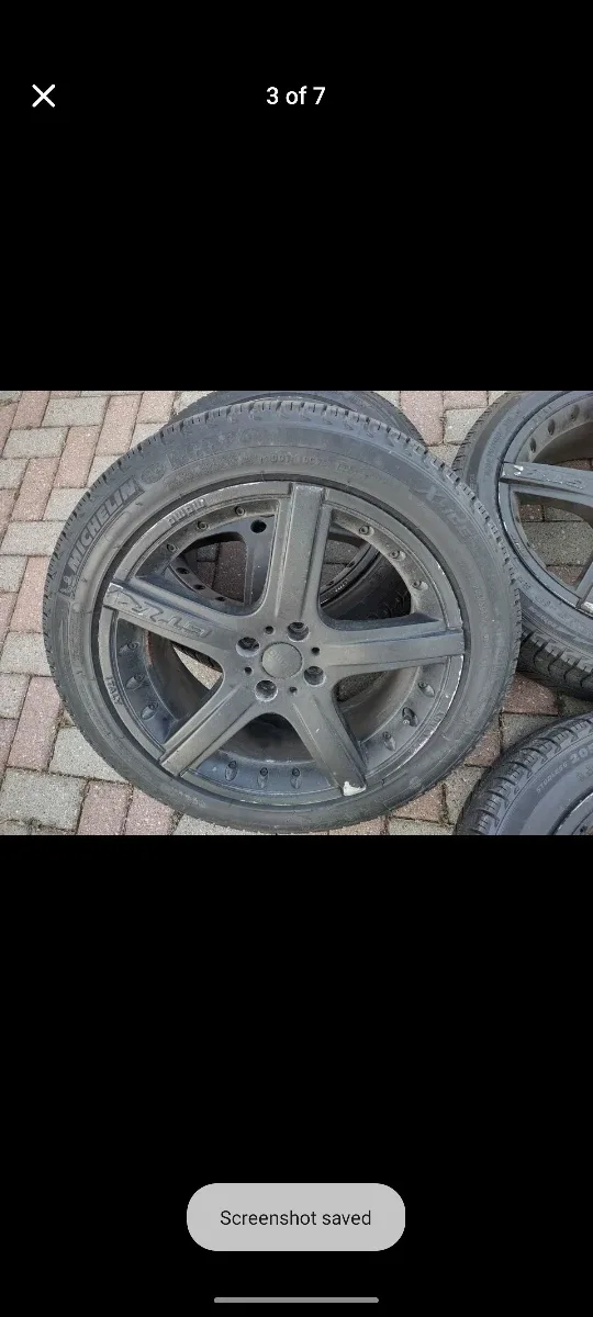 #cleanout Rims with winter tires for Honda civic 2001-2005 image indicator(2)