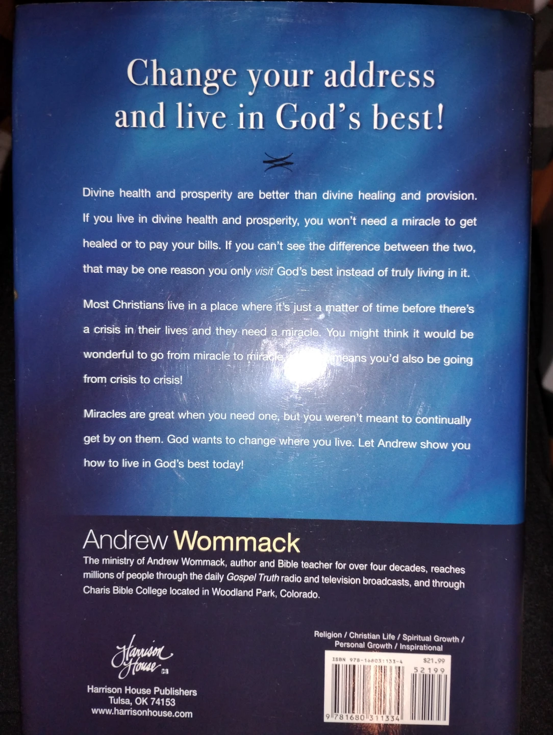 Living in God's Best by Andrew Wommack - photo 2