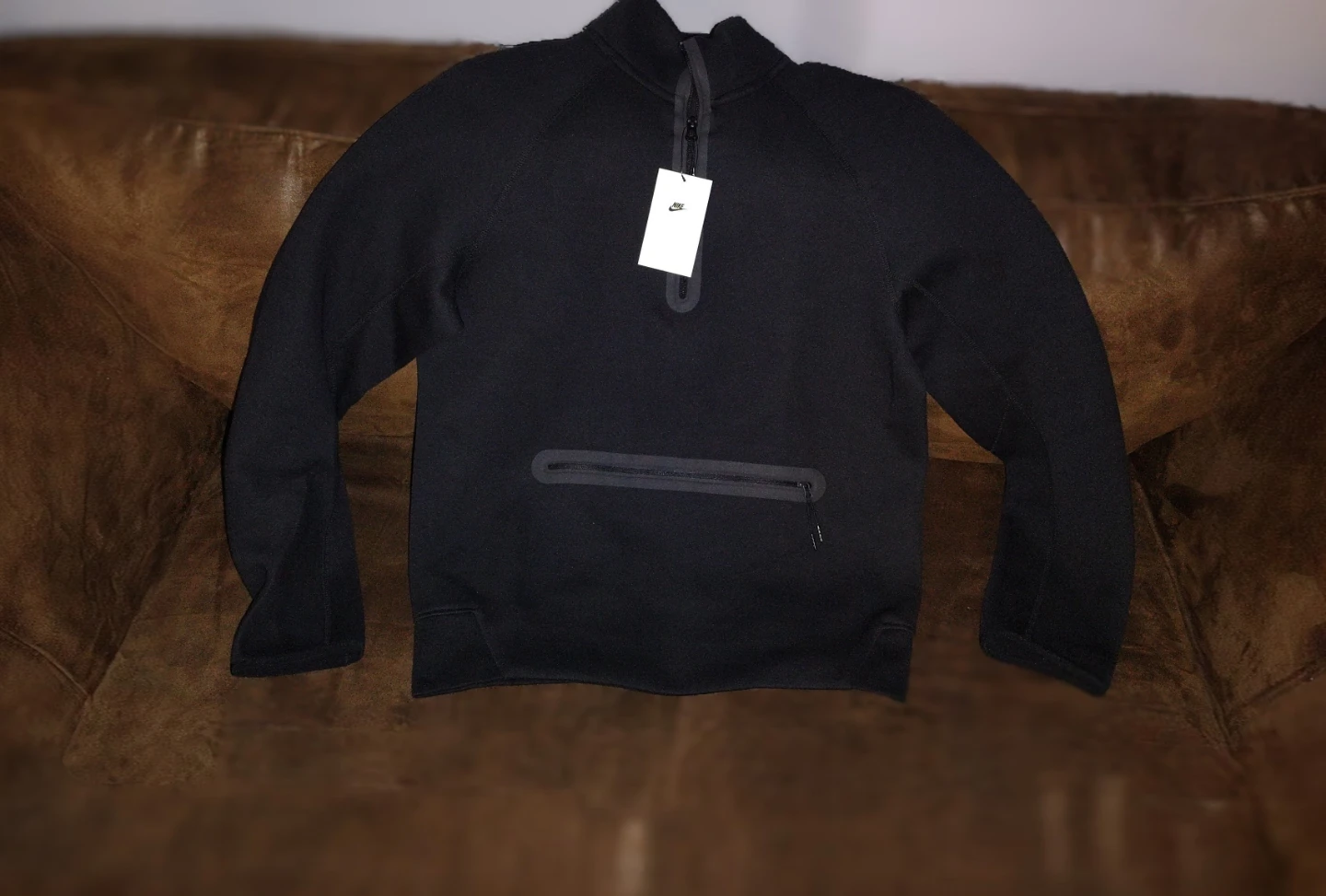 Nike Tech Fleece Pullover - L Gray  & M Black - photo 2