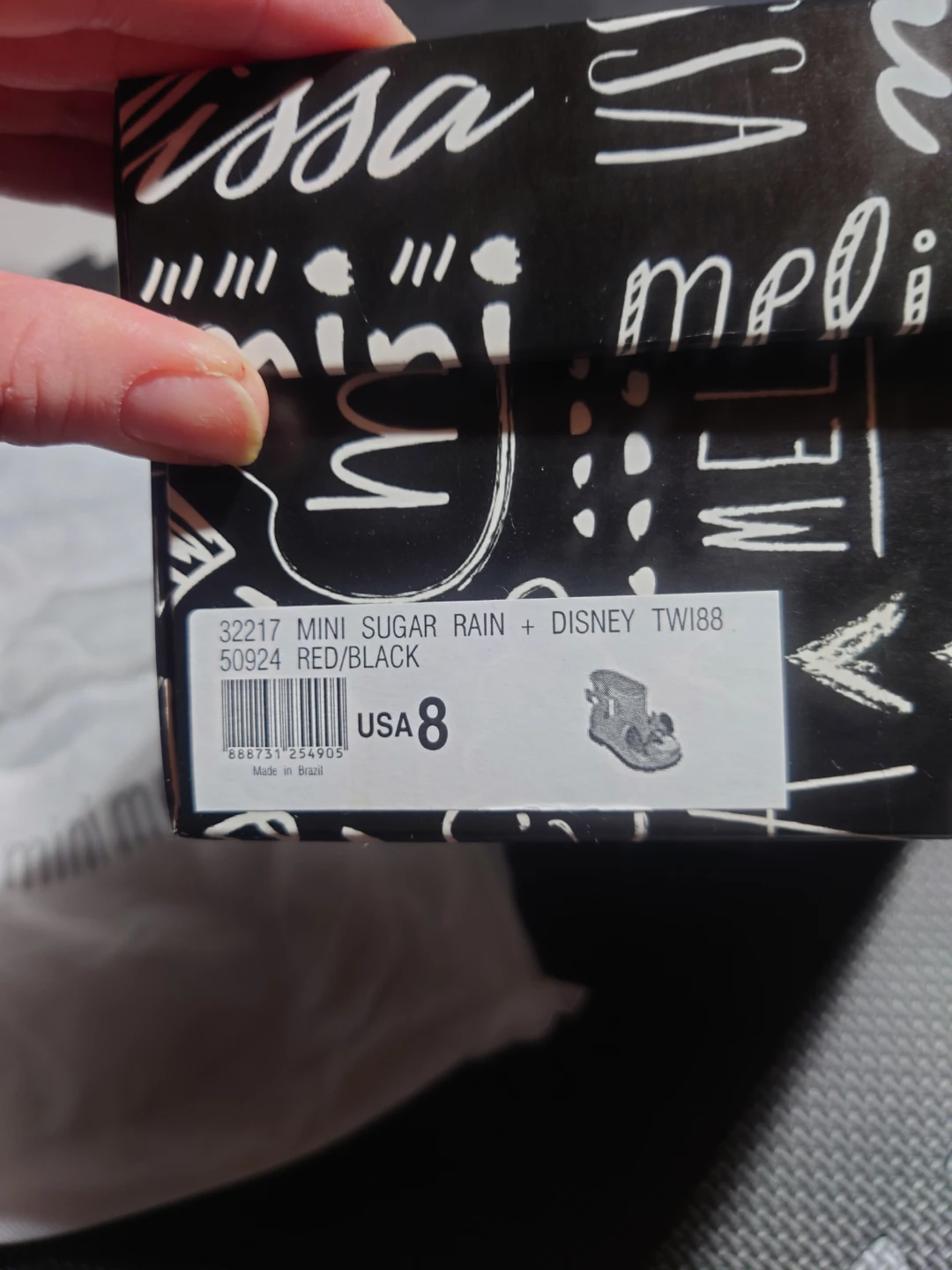 Mini Melissa Disney Rain Boots - Size 8 - photo 4