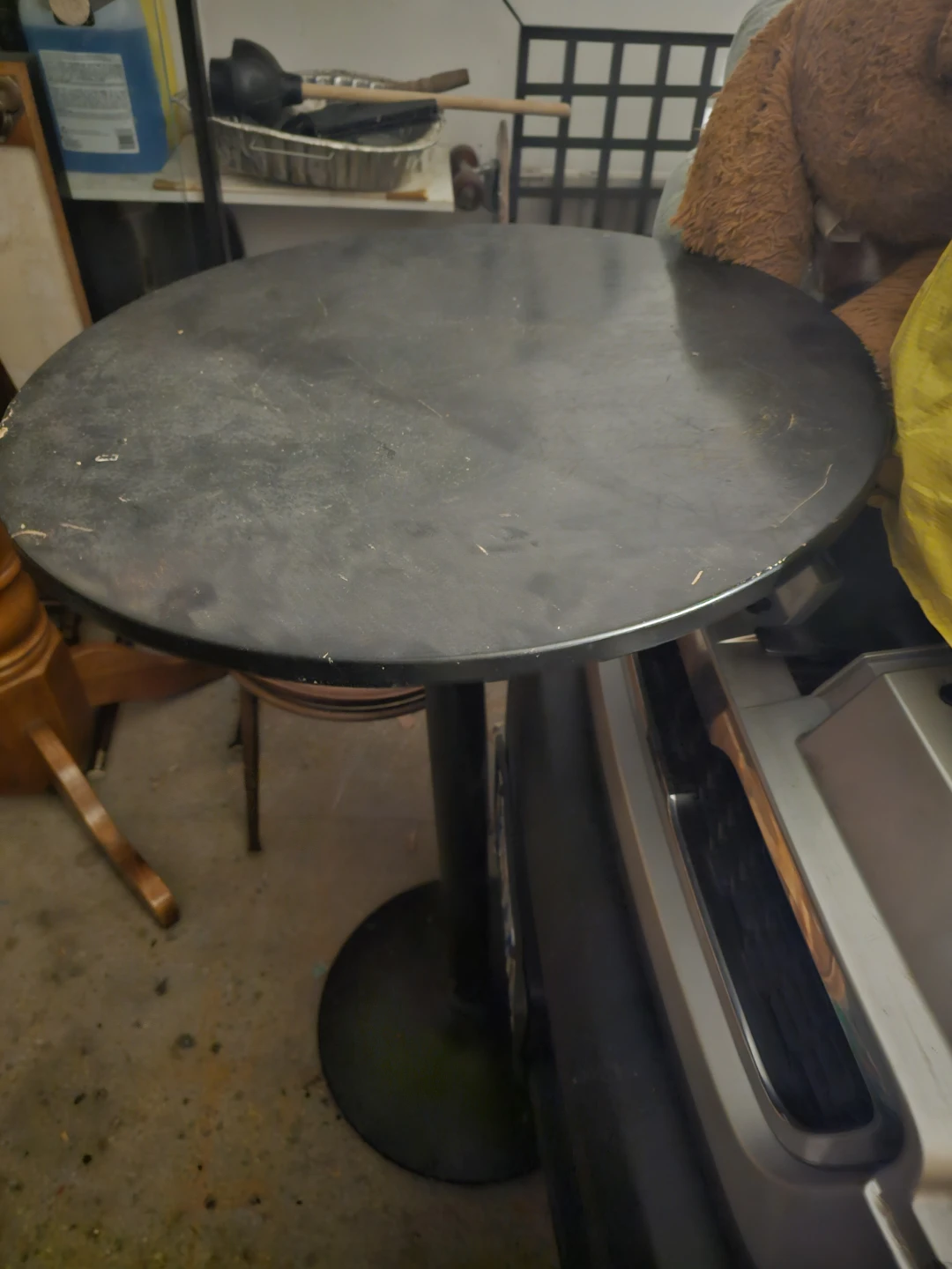 Bar stools table