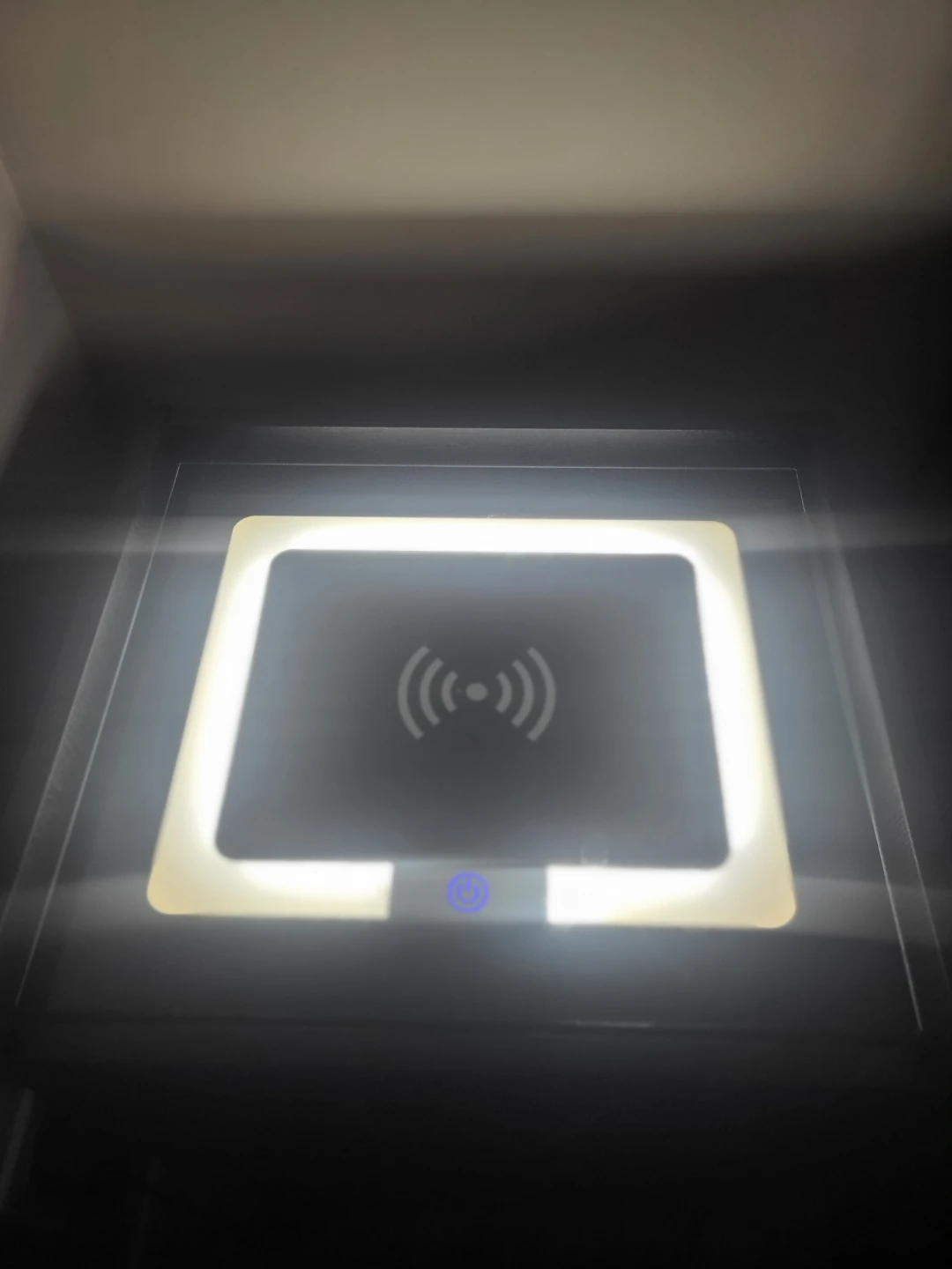 Black Nightstand with Wireless Charging set of 2 - photo 3