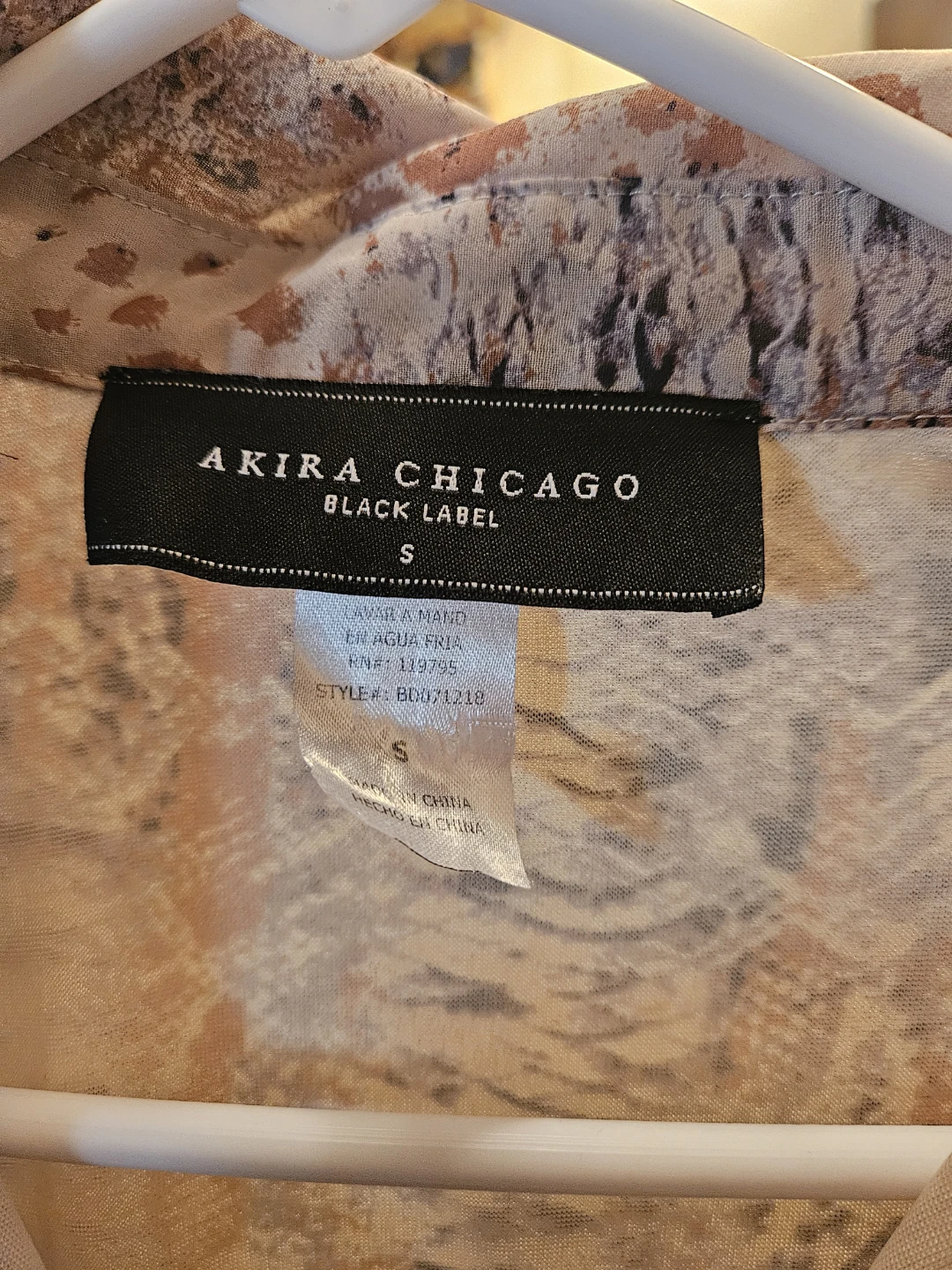 Akira Chicago Snake Print Dress - Size S - photo 3