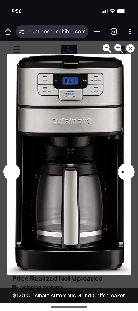 Cuisinart Automatic Grind Coffeemaker image indicator(2)
