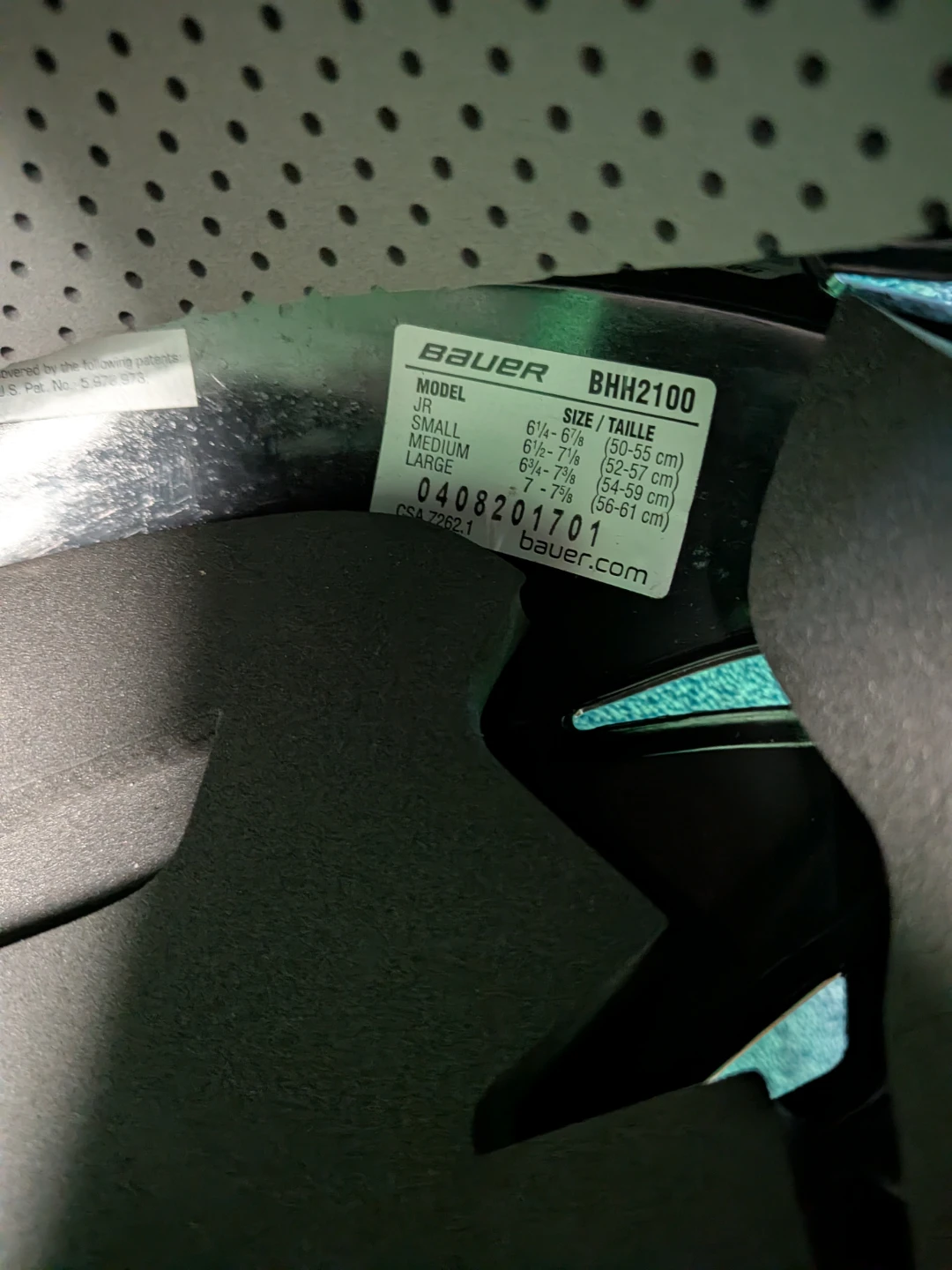 Bauer Hockey Helmet size JR - photo 5