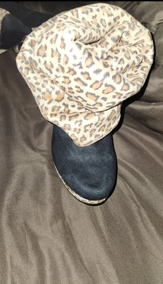 Black Thigh High Heel Boots - photo 5
