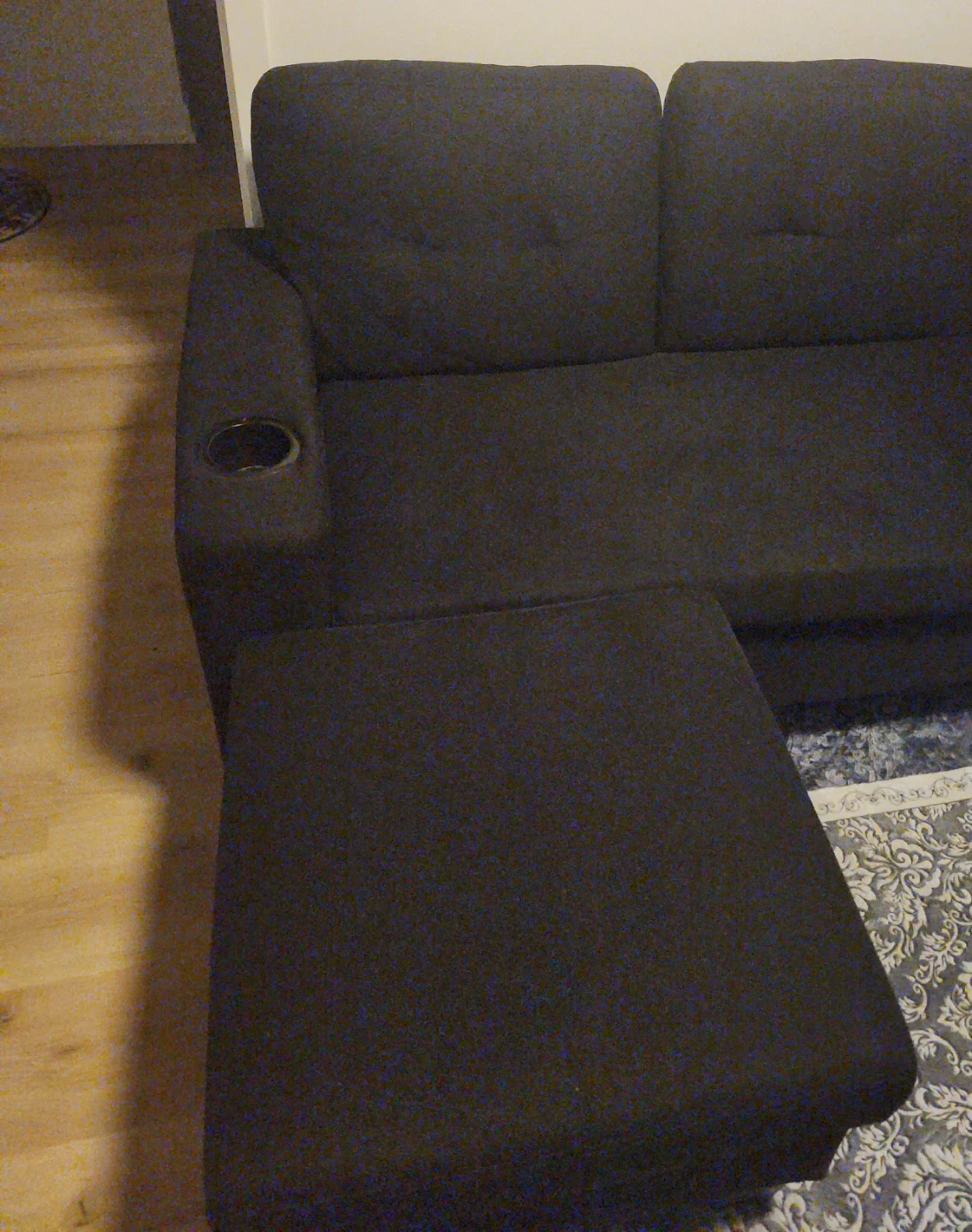 Black sectional Sofa - photo 4