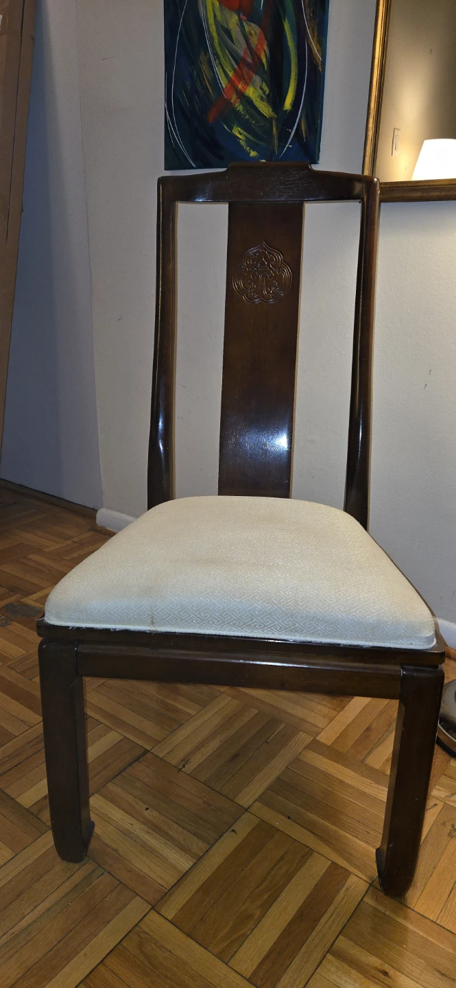 5x Wooden Dining Chair - 40" Height