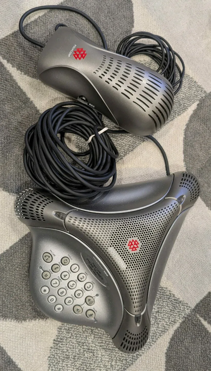 #Cleanout.  Polycom VoiceStation 100 Conference Phone