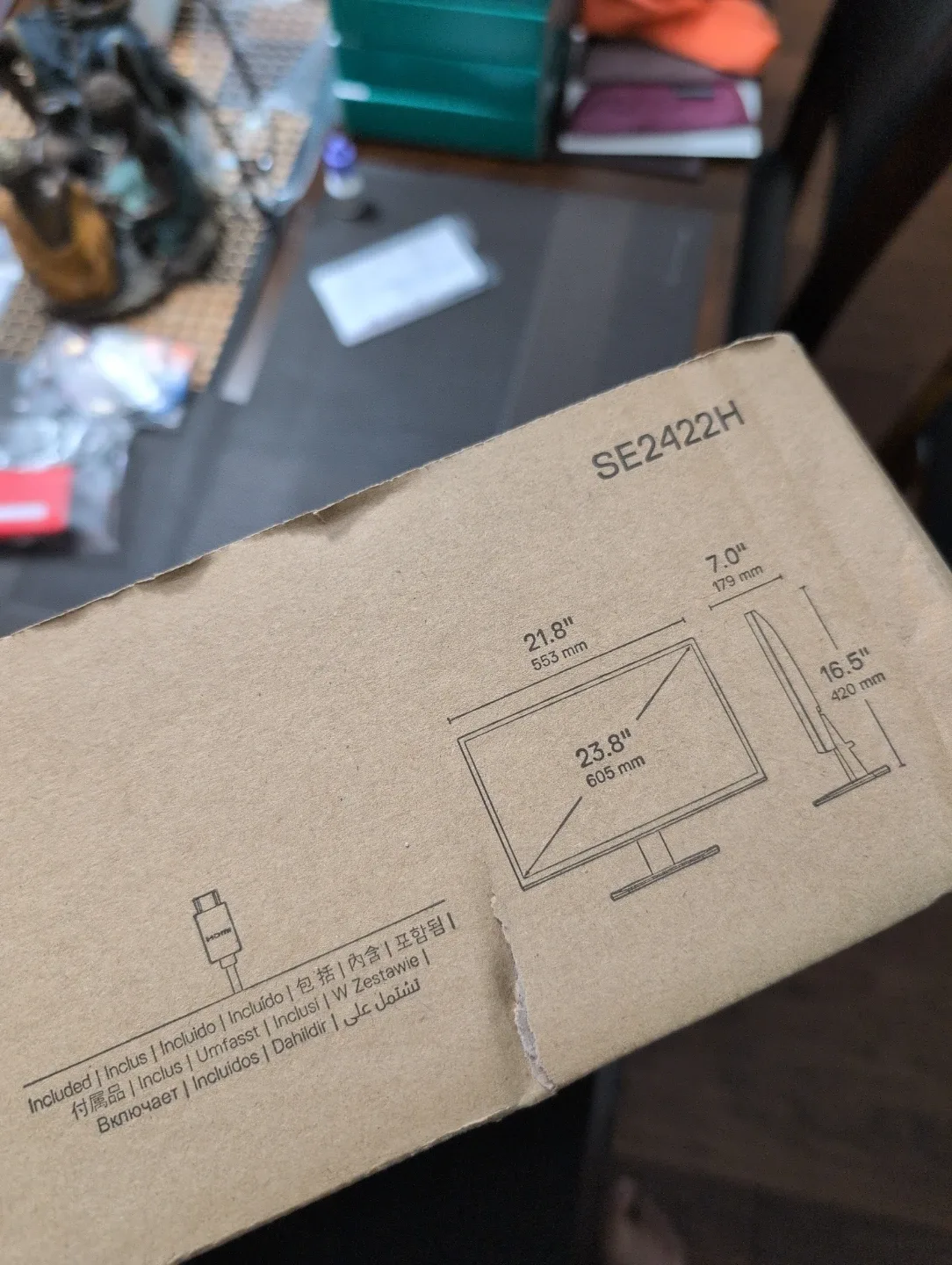 Dell SE2422H 24 inch Monitor - Like New! image indicator(2)