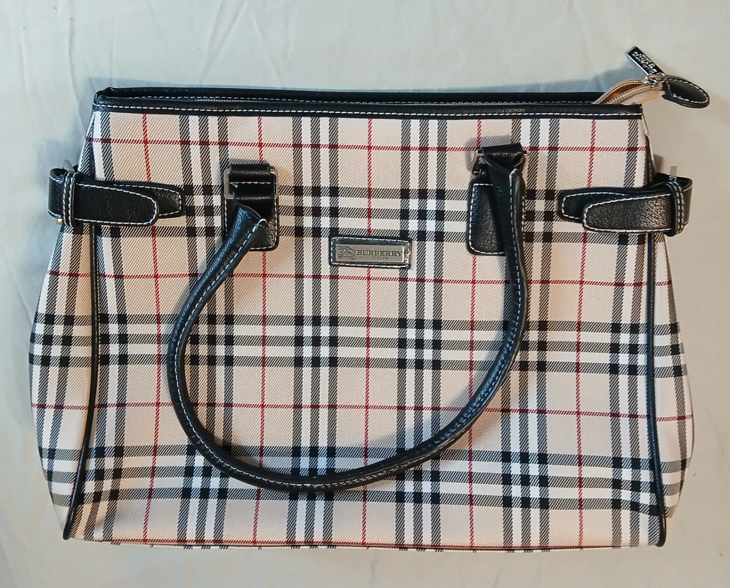 Burberry Plaid Handbag - photo 2