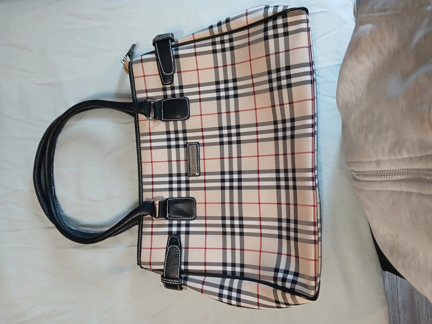 Burberry Plaid Handbag - photo 4