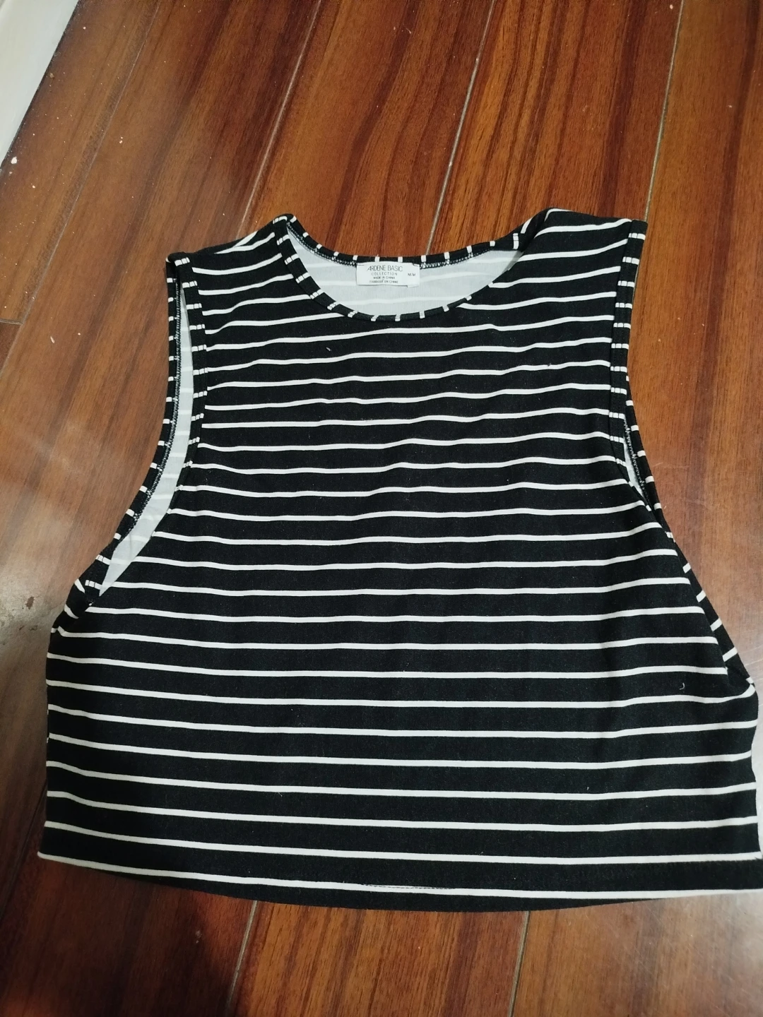 Ardene Basic Striped Tank Top - Size M