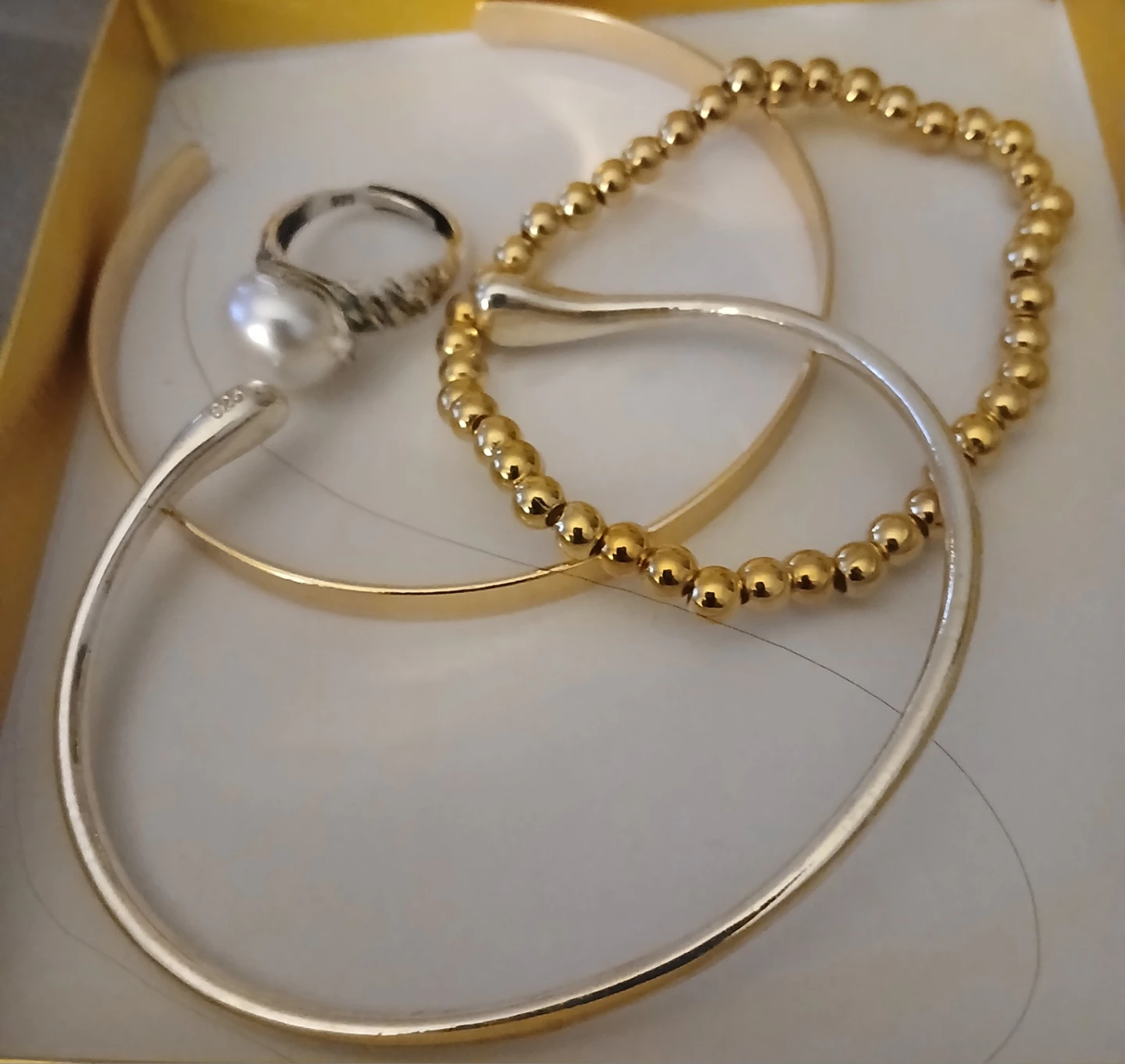 Silver & Gold Jewellery Set - photo 5