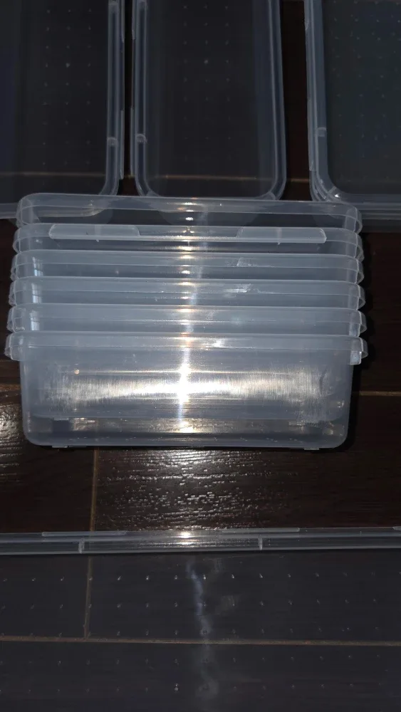 Clear Plastic Storage Containers 29 piece image indicator(3)