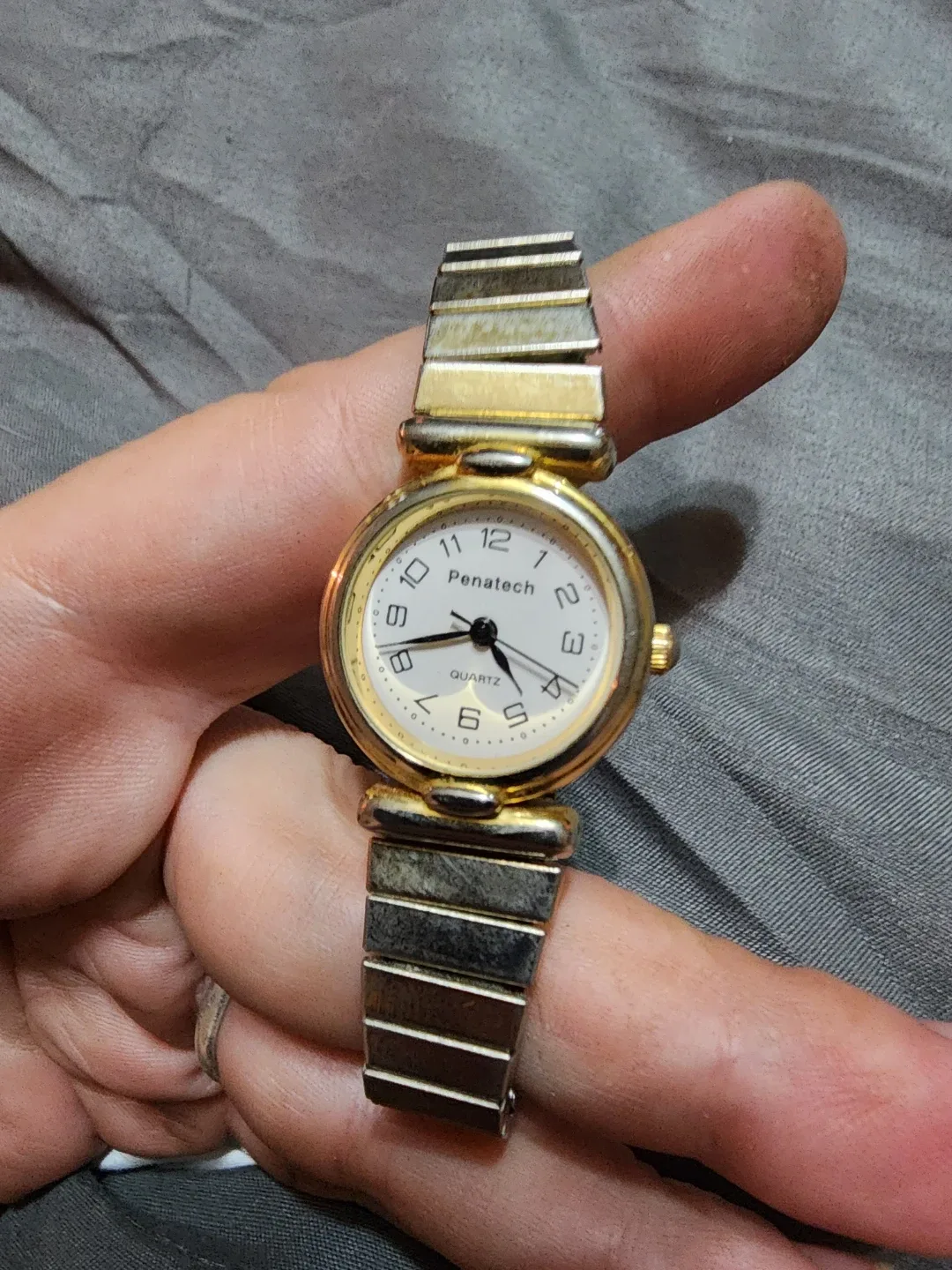 Penatech Quartz Watch - Gold and Silver Tone