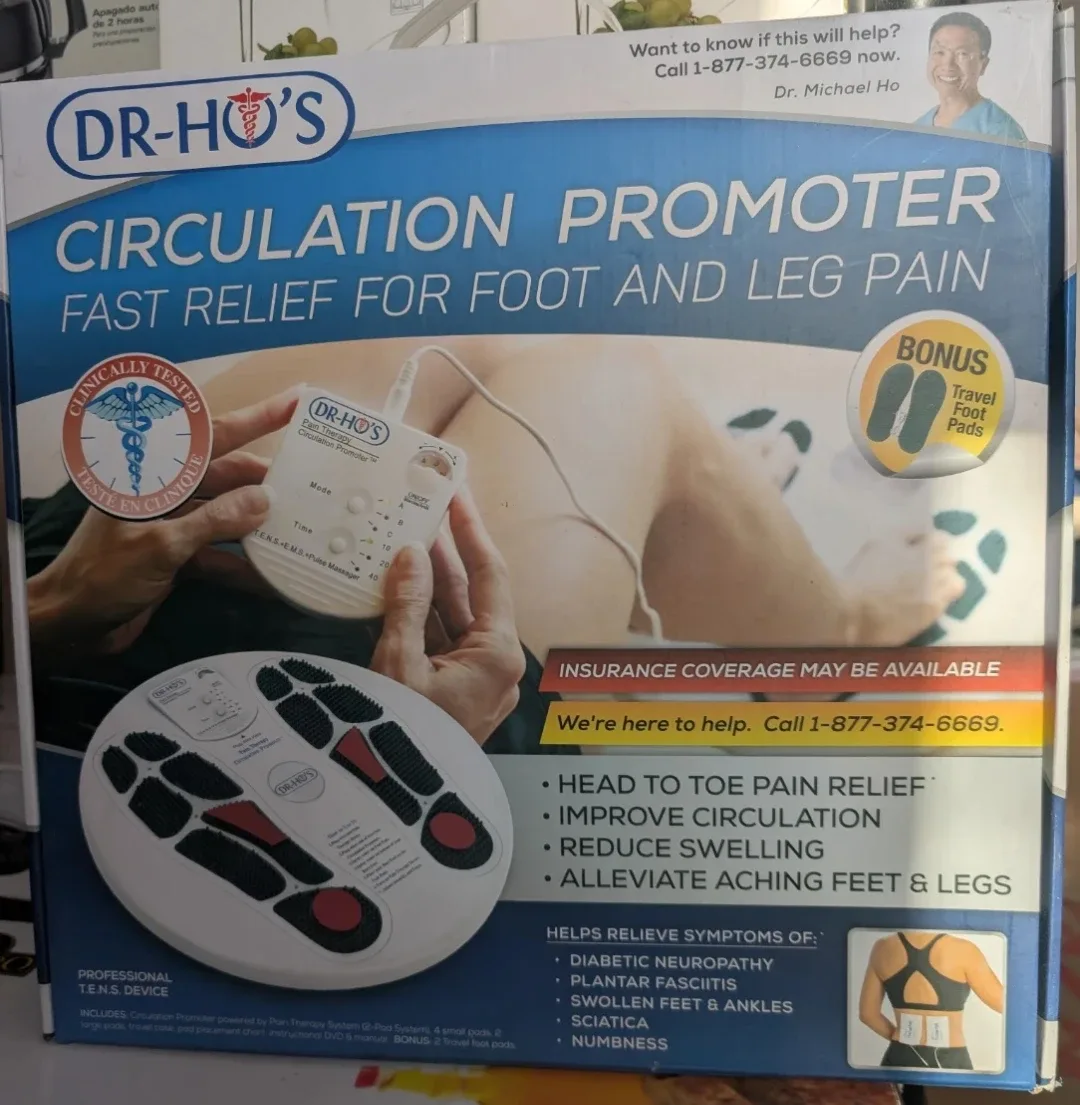 New Dr-Ho's Circulation Promoter for Foot & Leg Pain