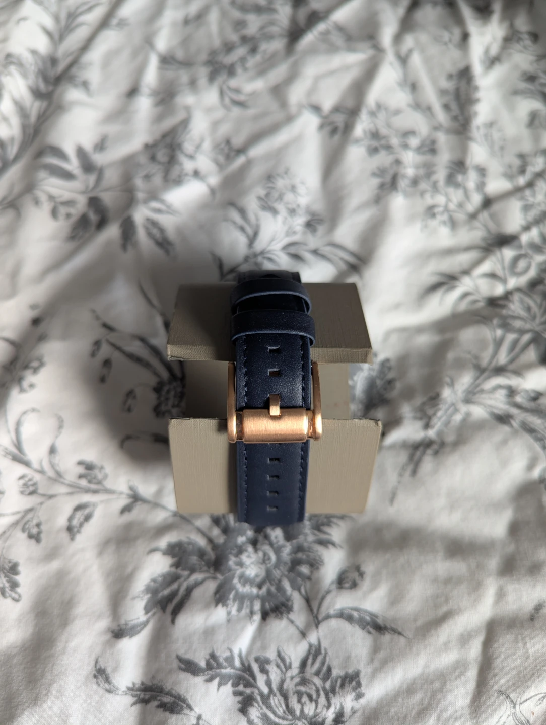 Fossil Fenmore Quartz Multi Navy Leather Watch - photo 2
