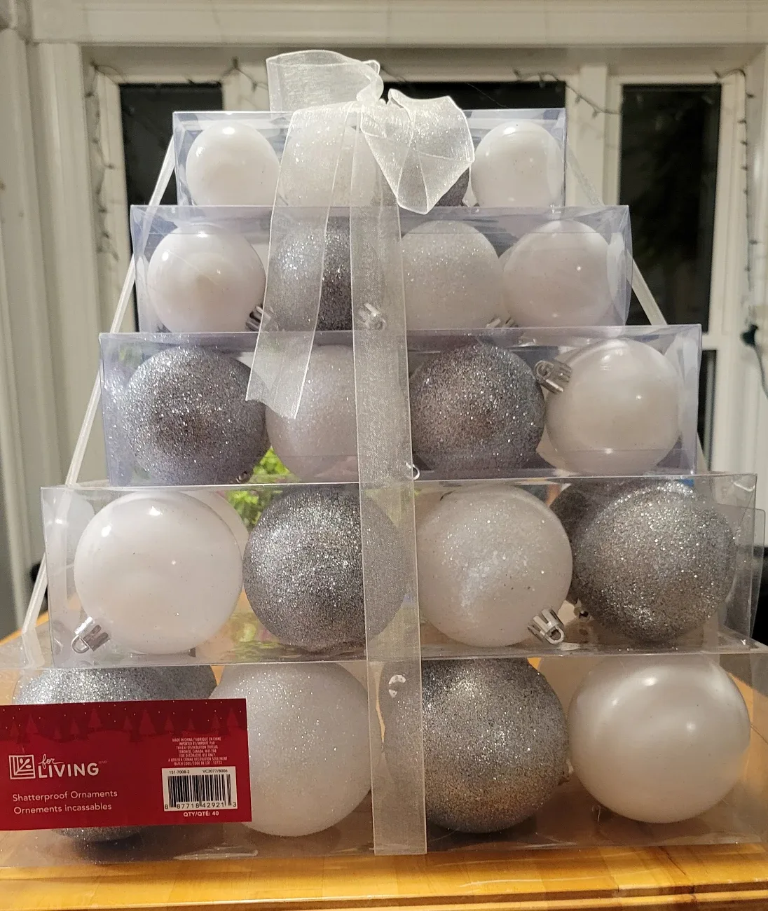 Shatterproof Ornaments - Brand New! - #Cleanout