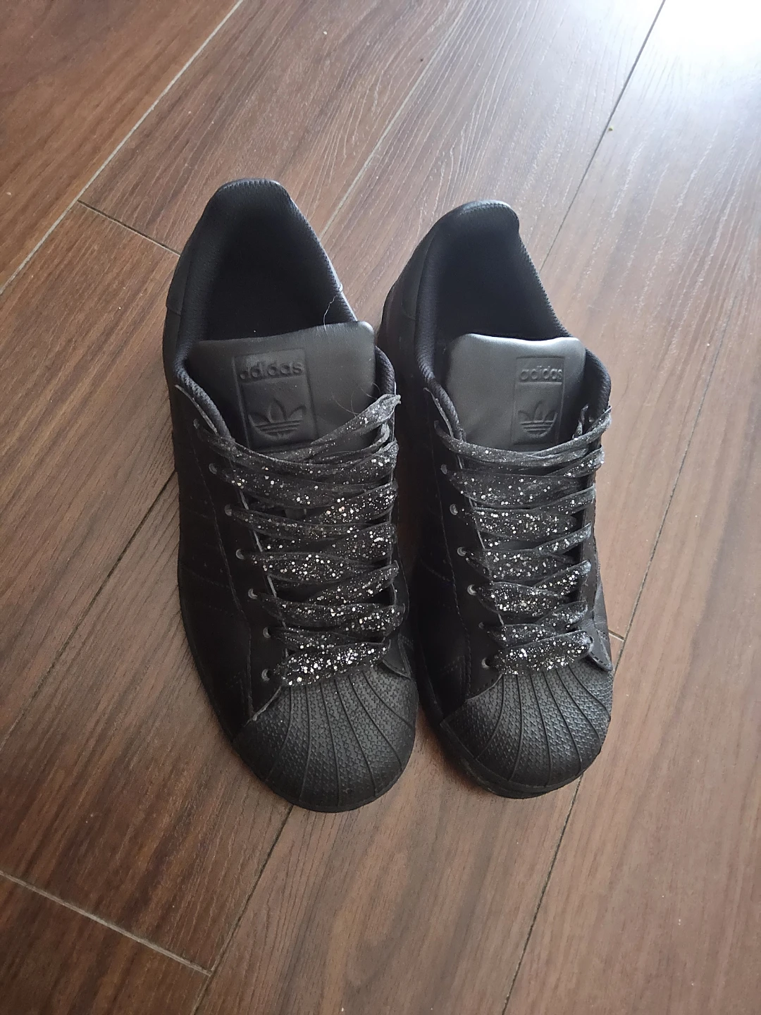 Adidas Superstar Black Shoes