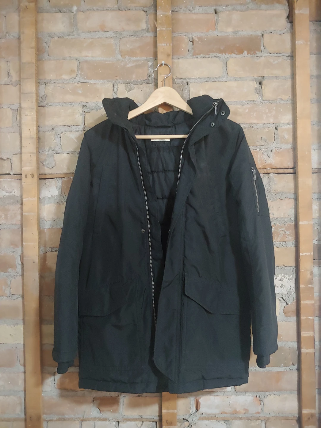 H&M Black Winter Parka Youth age 11-15 - photo 2