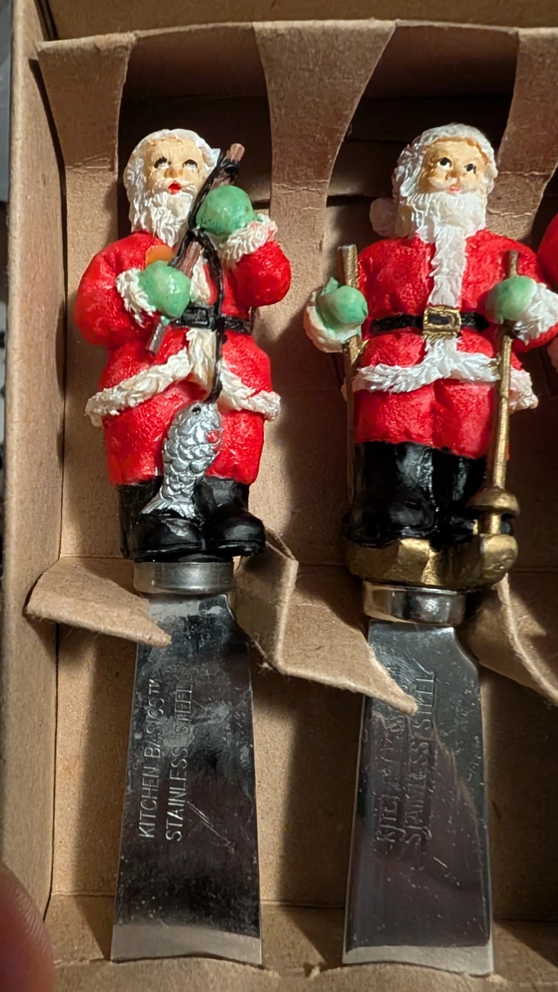 Kitchen Basics Santa Spreader Set - New in Box! - photo 2