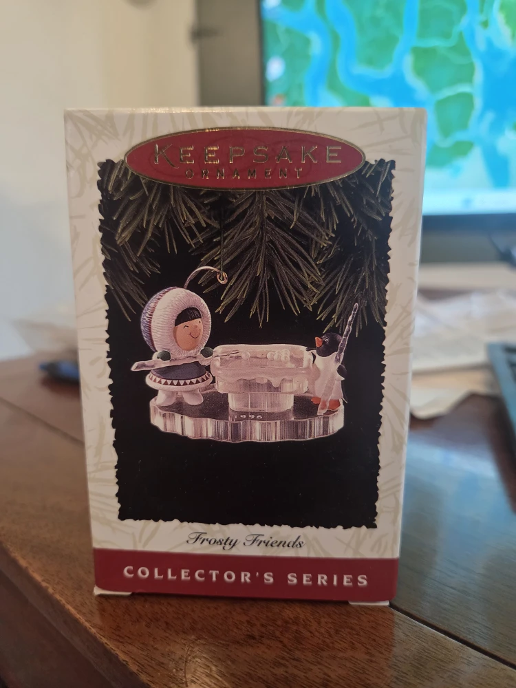 Hallmark Keepsake Ornament Frosty Friends 1996 #Cleanout