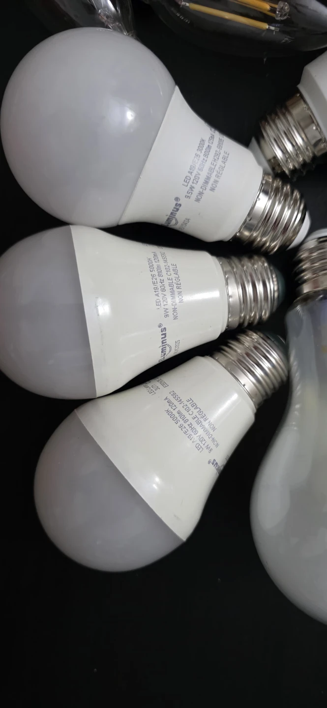 Mixed Lot of Light Bulbs - Philips & Luminus