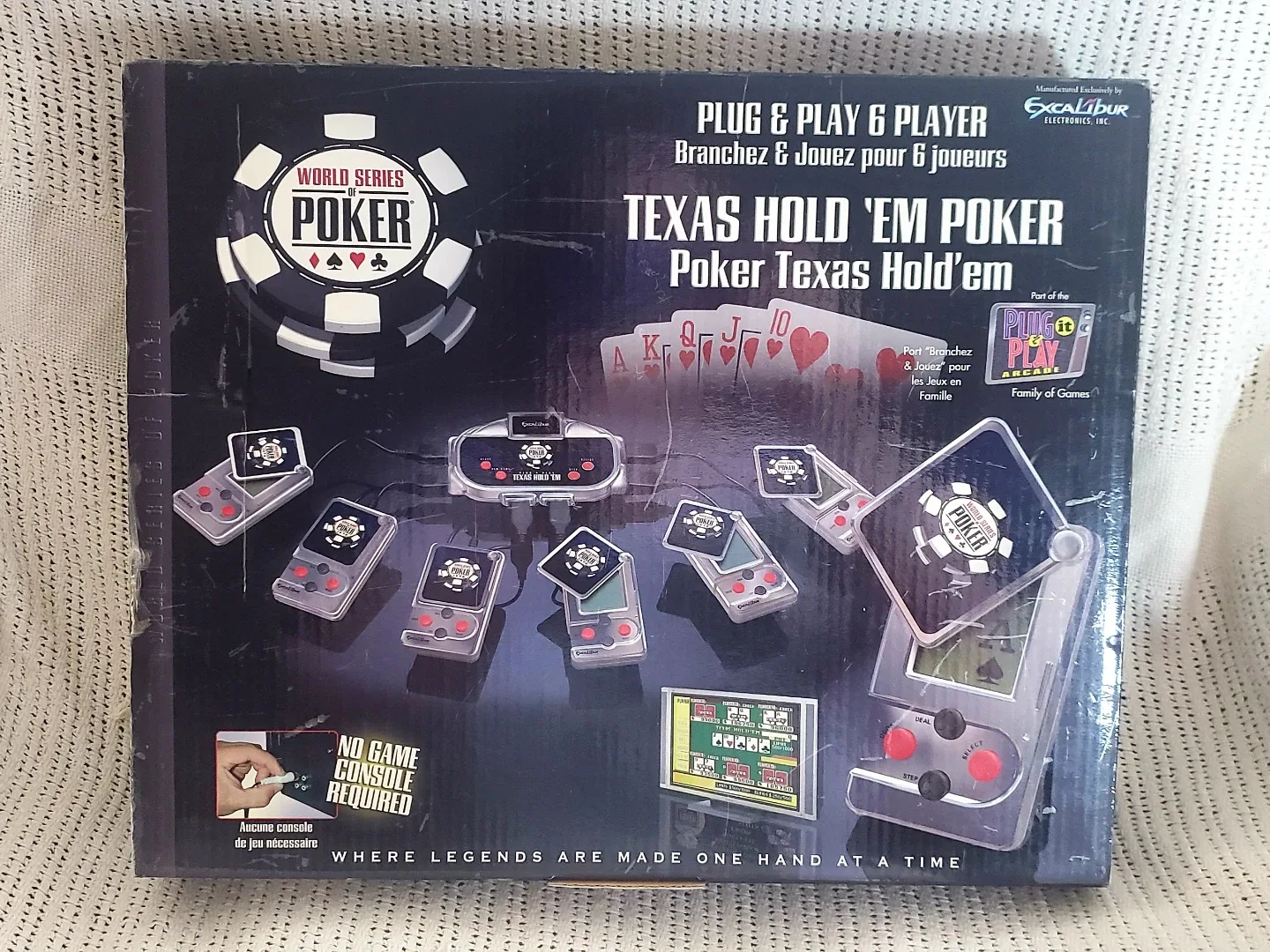 World Series of Poker Plug & Play Texas Hold 'Em Poker