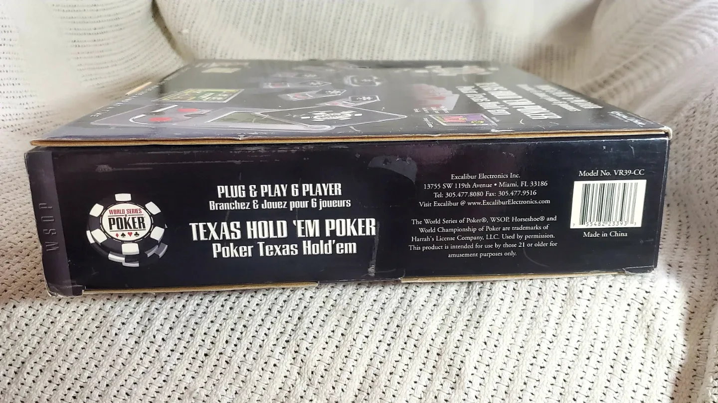 World Series of Poker Plug & Play Texas Hold 'Em Poker image indicator(5)