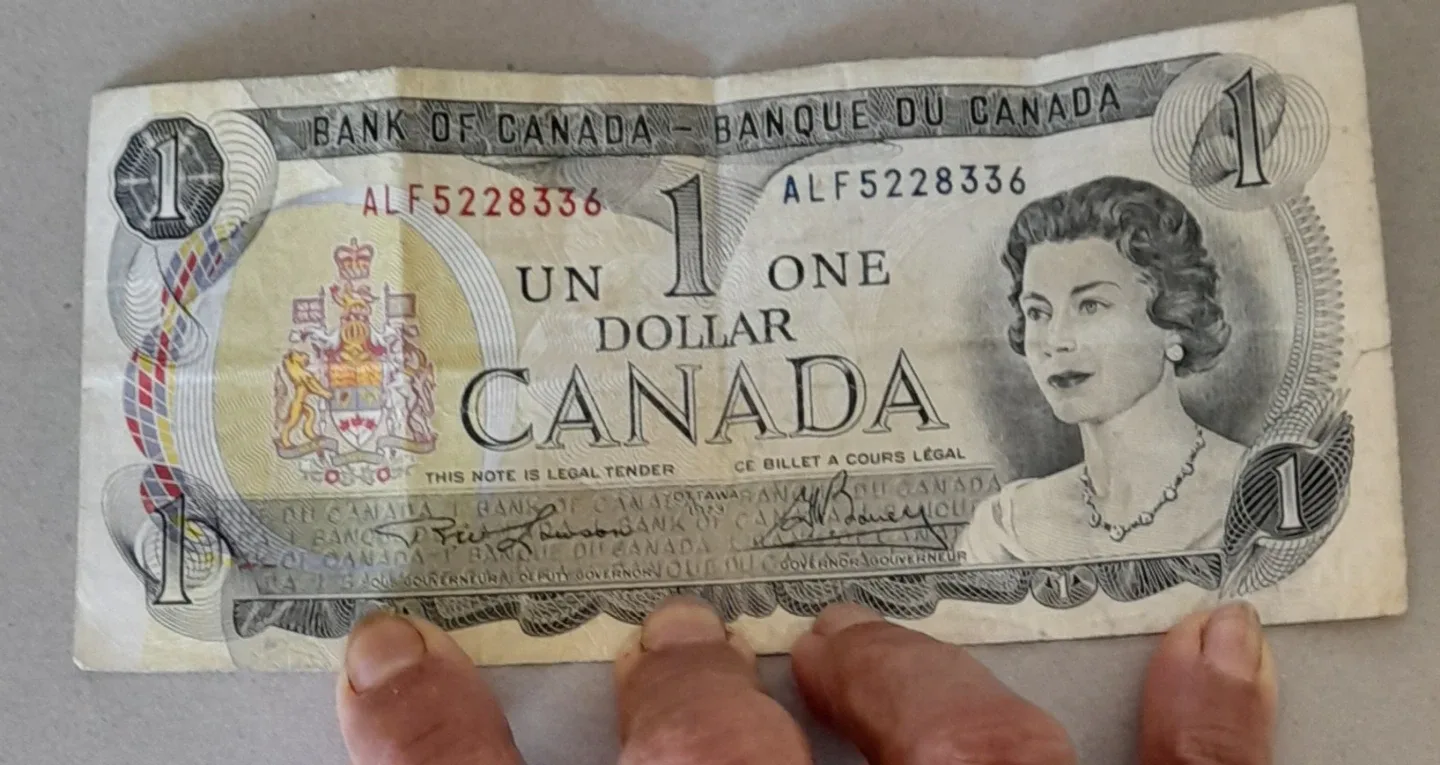 Rare one dollar bill