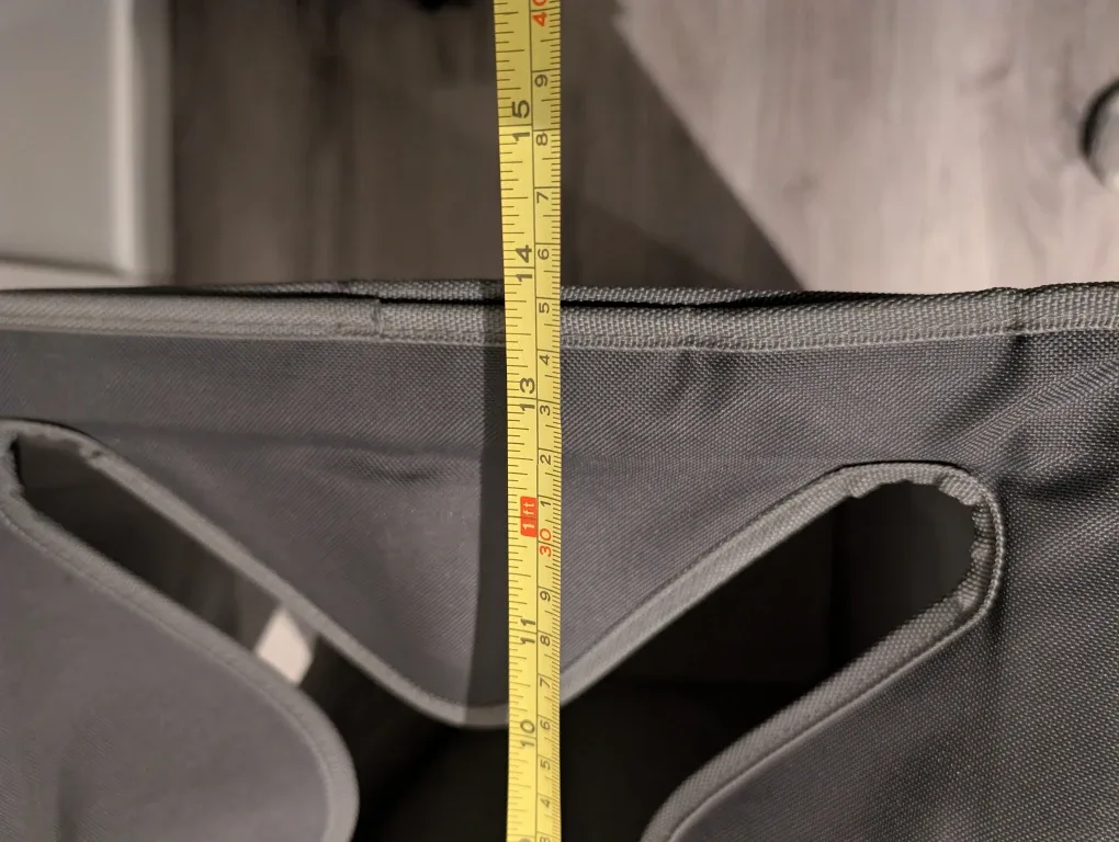 Grey Laundry Hamper - 27 Inches Tall image indicator(6)