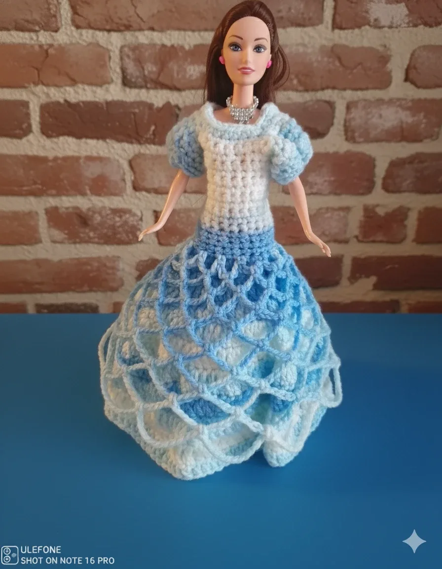 Handmade Crochet Barbie Dresses image indicator(3)
