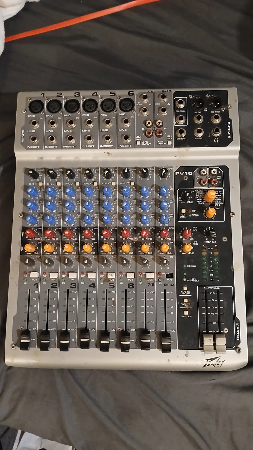 Peavey PV10 Audio Mixer