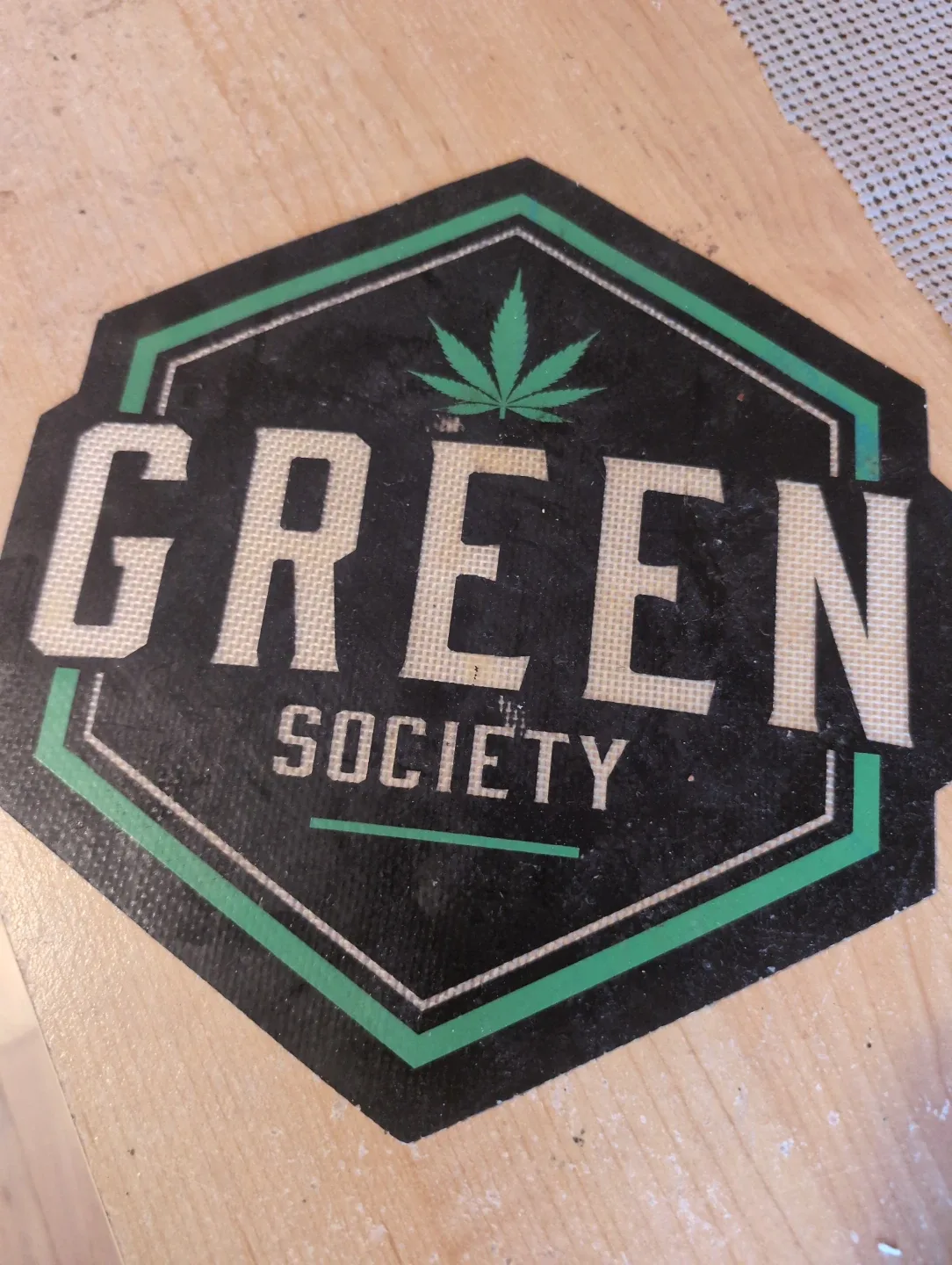 Green Society dab rig mat