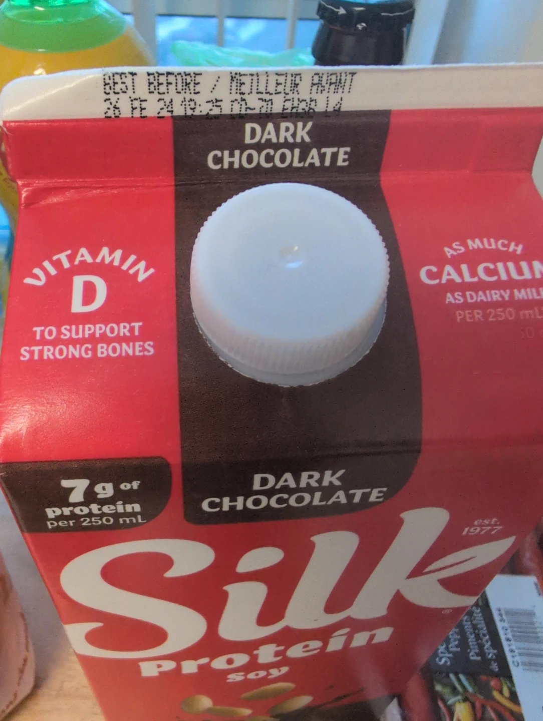 Selection Quick Oats & Silk Dark Chocolate Soy Milk - photo 3